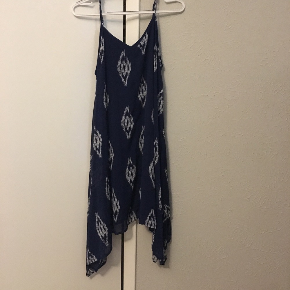 Charming Charlie navy shift dress